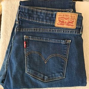 Levi's 711 Skinny Jeans - Dark